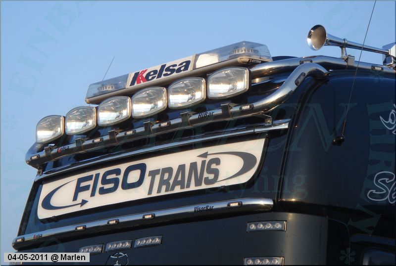 Dachlampenbügel HiBar für Scania R/T/4er Reihe